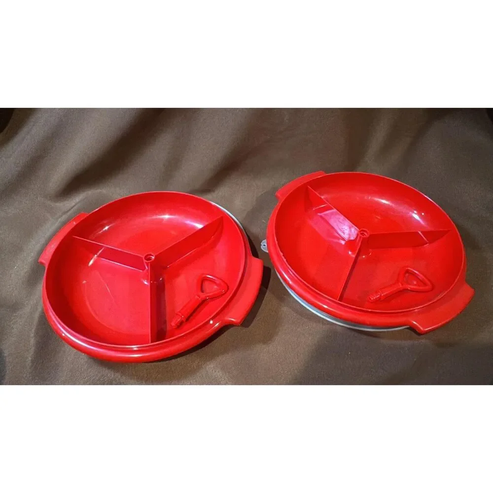 Tupperware Suzette Tray / Condimates set containers